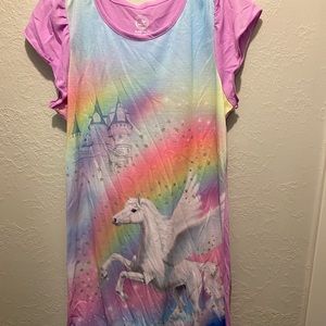 Girls gown with Pegasus